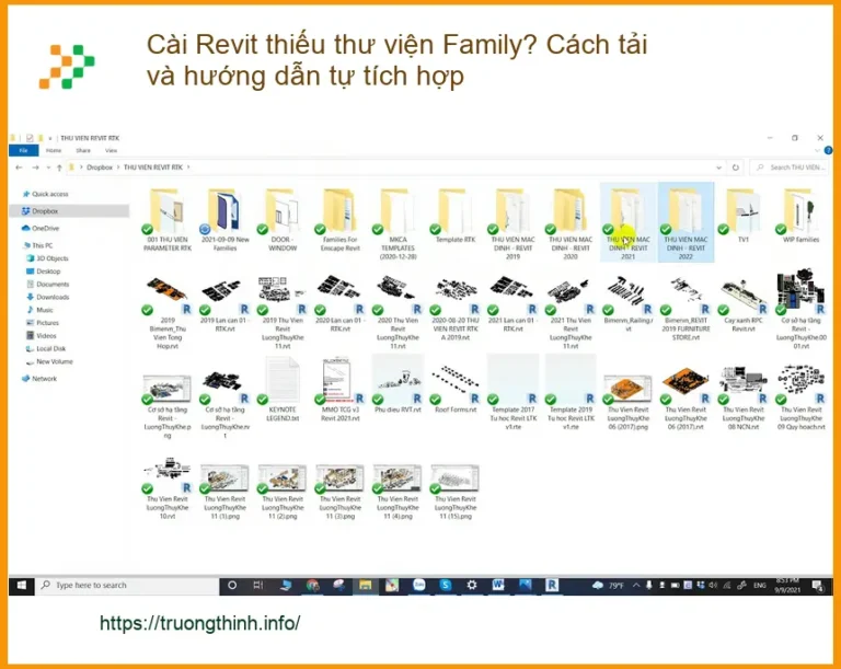 Thủ thuật Cài Revit thiếu Family? - Cách tự xử lý tại nhà