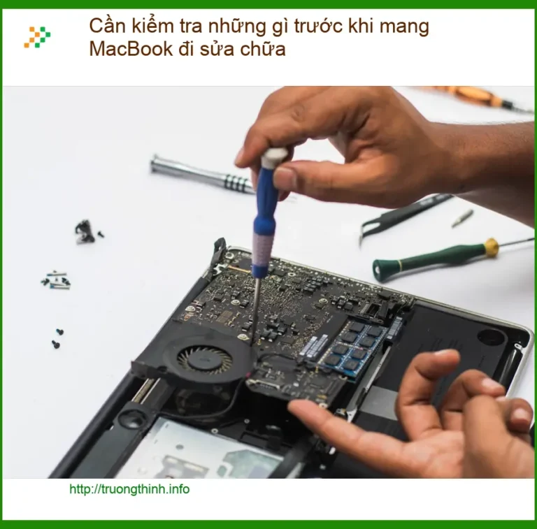 Macbook Cần kiểm tra những gì trước khi sửa - Địa chỉ trung tâm hỗ trợ gần đây