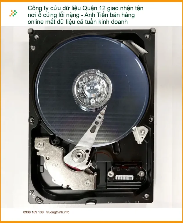 Khôi Phục Dữ Liệu Công ty Quận 12 - Dịch vụ cứu data lấy liền