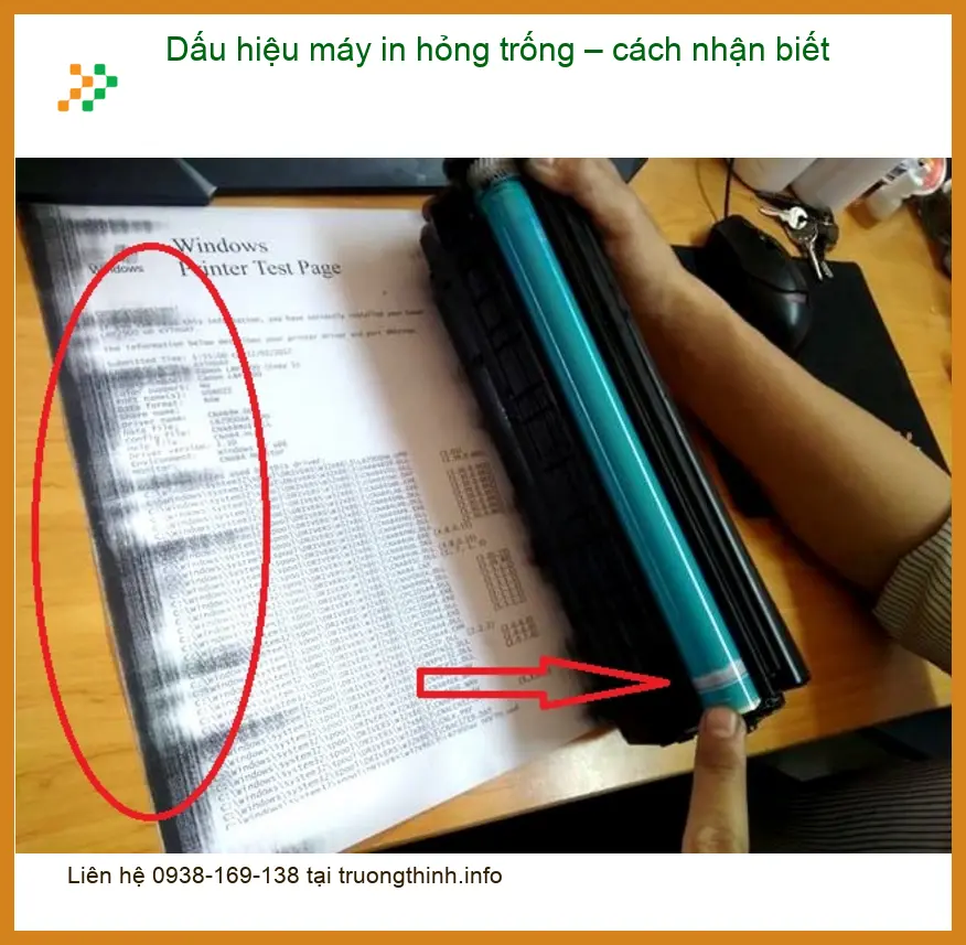 Thủ thuật Máy in Dấu hiệu máy hỏng trống – cách nhận biết - Xử lý nhanh