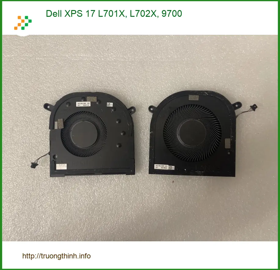 Quạt Laptop DELL XPS 17 - Thay Thế Lấy Liền | Trung Tâm TPHCM Uy Tín