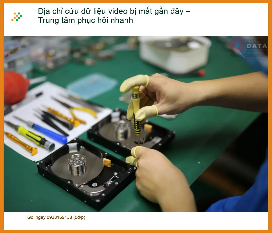 Khôi Phục Dữ Liệu video bị mất gần đây - Dịch vụ cứu nhanh TPHCM