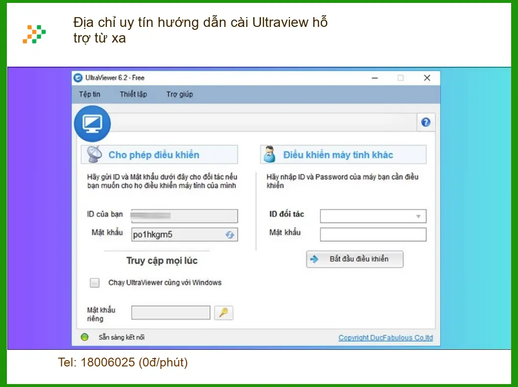 Thủ thuật cài Ultraview hỗ trợ từ xa - Địa chỉ uy tín TPHCM