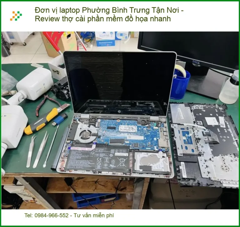 Laptop Bình Trưng cài đồ họa tận nơi - Thợ nhanh, uy tín TPHCM