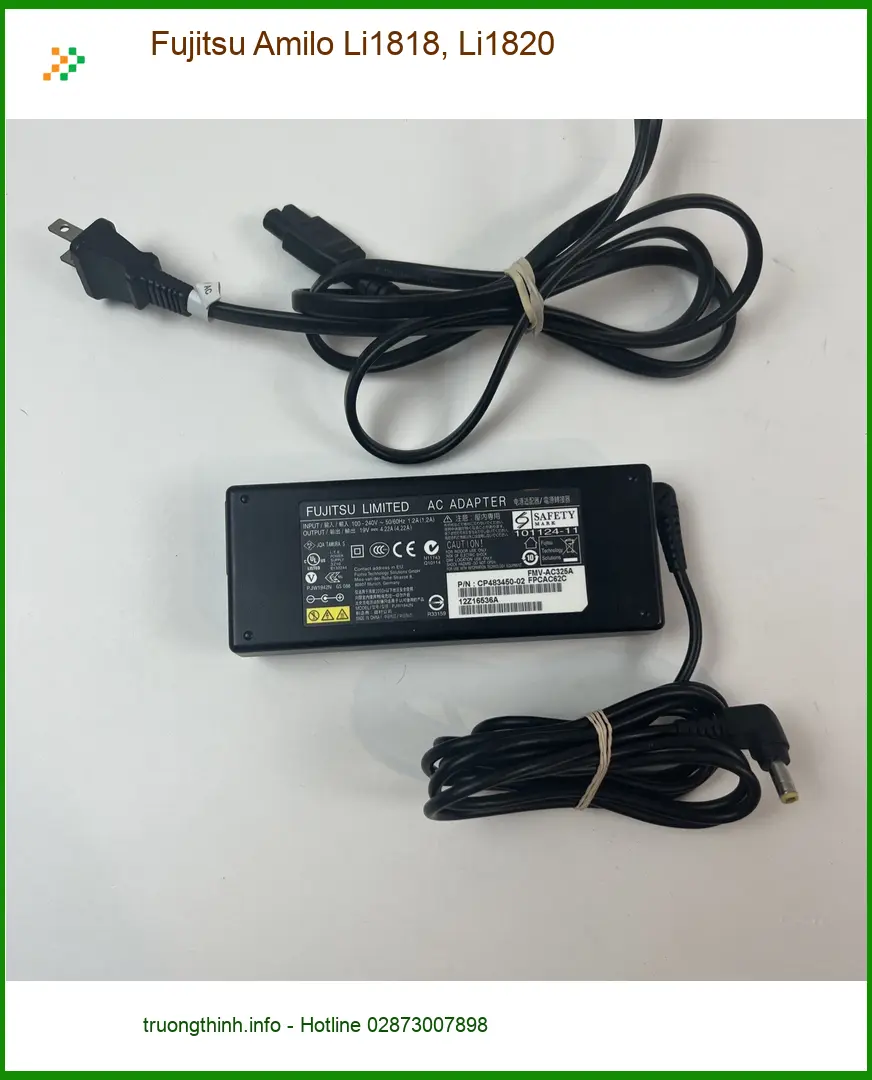 Sạc Laptop Fujitsu Amilo Li1818, Li1820 - Giá Rẻ, Lấy Liền TPHCM
