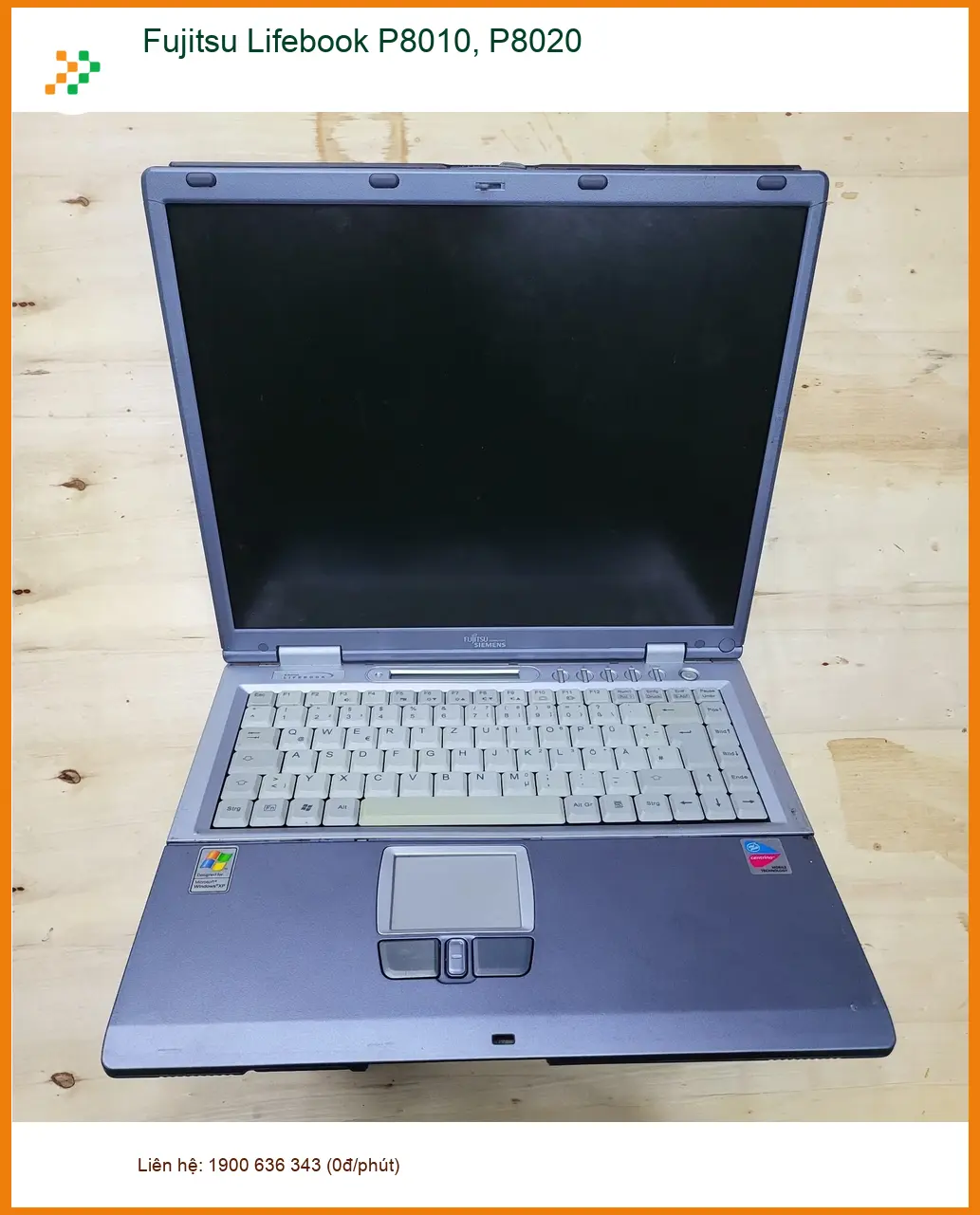Vỏ Laptop Fujitsu Lifebook P8010, P8020 - Địa Điểm Lắp Thay Uy Tín Gần Nhất