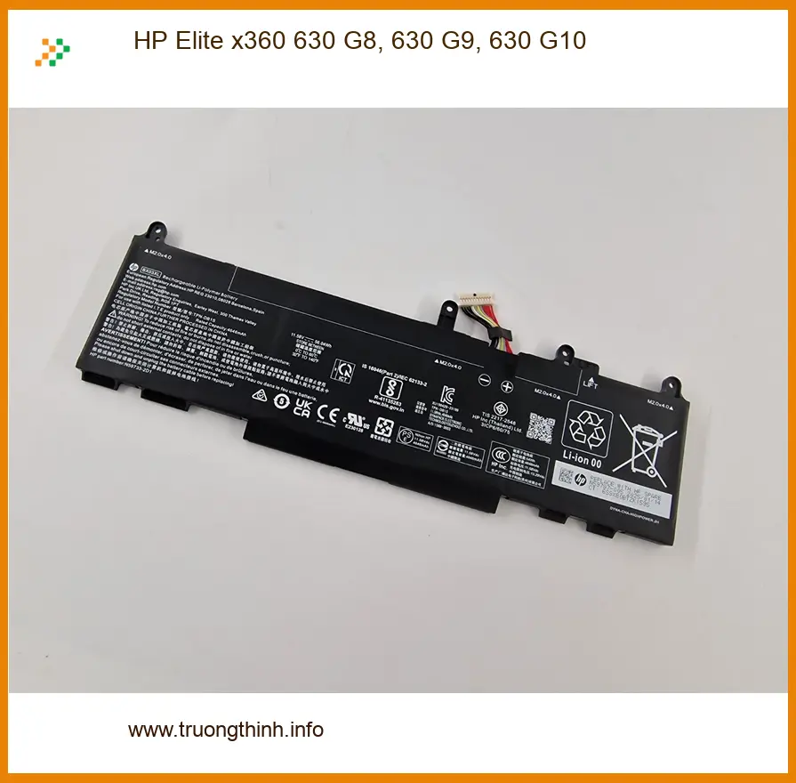 Pin Laptop HP Elite x360 630 G8, G9, G10 - Thay Lấy Liền, Giá Tốt TPHCM