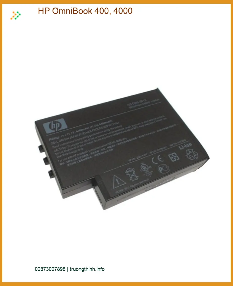 Pin Laptop HP OmniBook 400, 4000 Giá Rẻ - Cửa Hàng Thay Lấy Liền Gần Đây