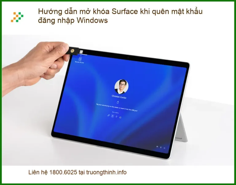 Hướng dẫn mở khóa khi quên mật khẩu đăng nhập Windows - Cách tự xử lý tại nhà