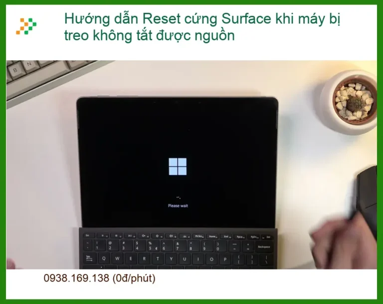 Hướng dẫn Reset cứng máy treo không tắt nguồn - Cách tự xử lý tại nhà