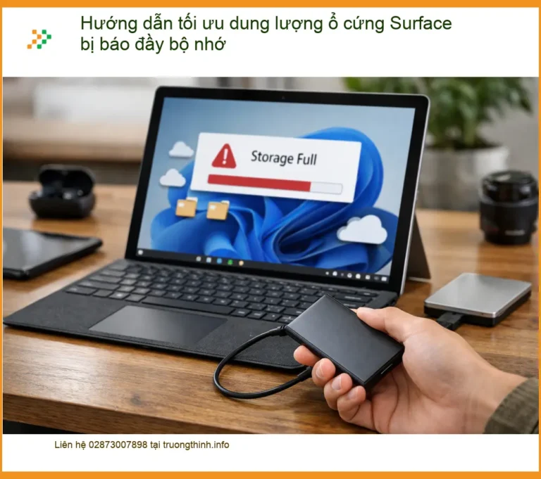 Hướng dẫn tối ưu dung lượng ổ cứng bị đầy trên laptop - Cách tự xử lý tại nhà