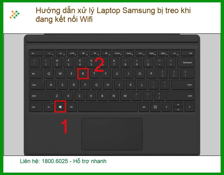 Sửa Laptop Samsung bị treo Wifi - Địa chỉ trung tâm hỗ trợ gần đây