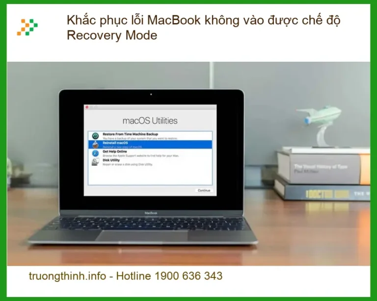 Macbook không vào Recovery Mode - Trung tâm sửa chữa uy tín TPHCM
