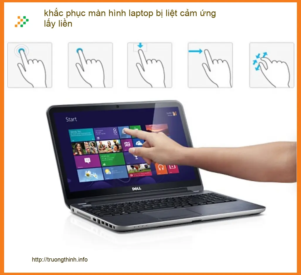Sửa Laptop khắc phục màn hình liệt cảm ứng lấy liền - Dịch vụ tại chỗ