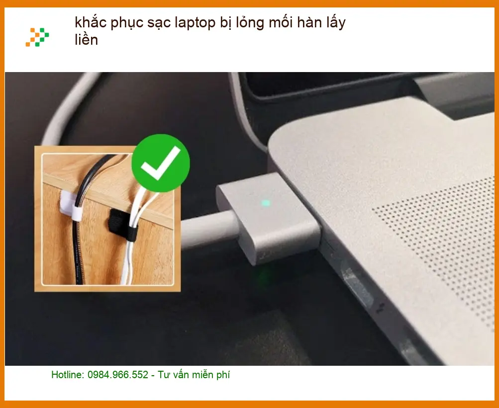 Sửa Laptop khắc phục sạc laptop bị lỏng mối hàn lấy liền - TPHCM