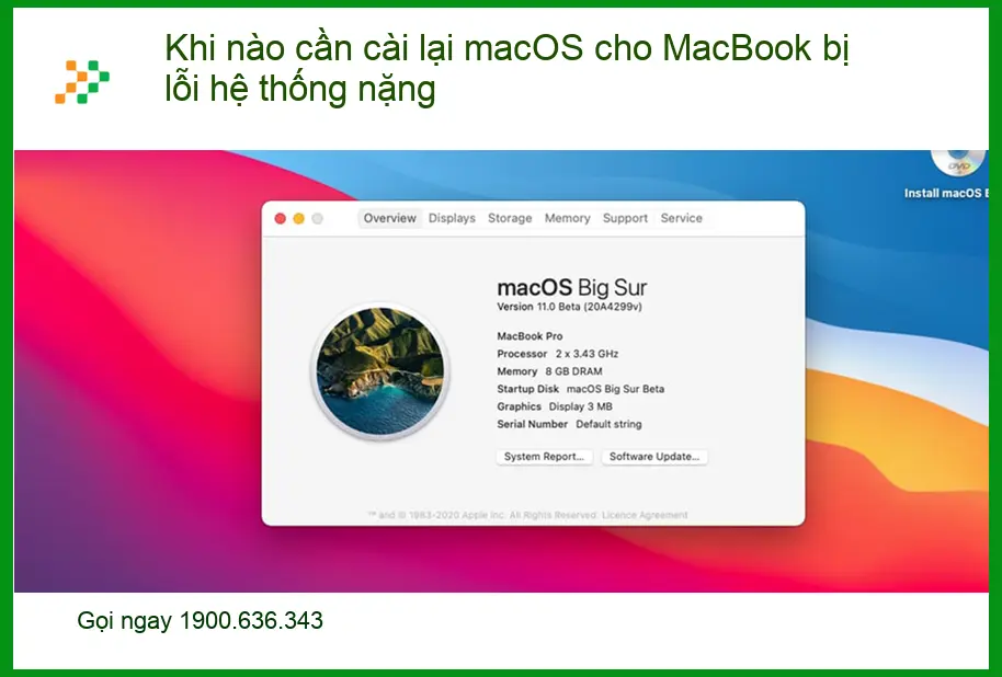 Macbook Khi nào cần cài lại macOS lỗi nặng - Trung tâm hỗ trợ gần đây