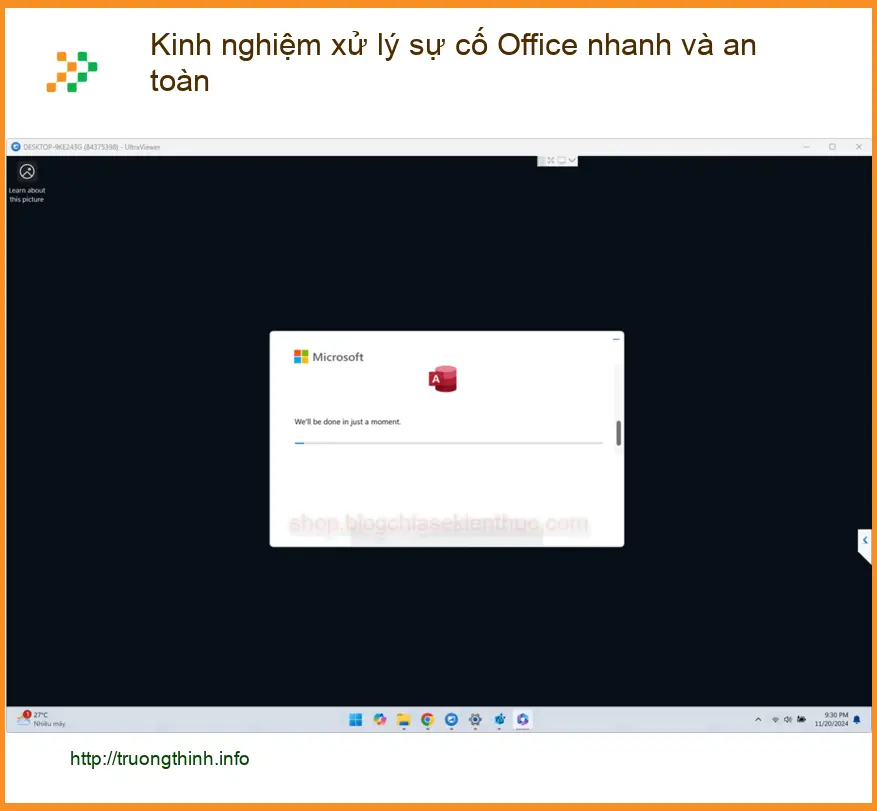 Văn phòng Kinh nghiệm xử lý sự cố Office nhanh, an toàn - Thợ sửa TPHCM