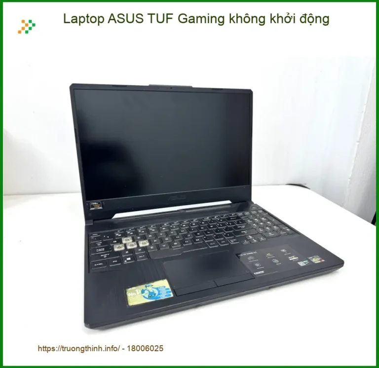 Sửa Laptop ASUS TUF Gaming không khởi động - Trung tâm hỗ trợ TPHCM