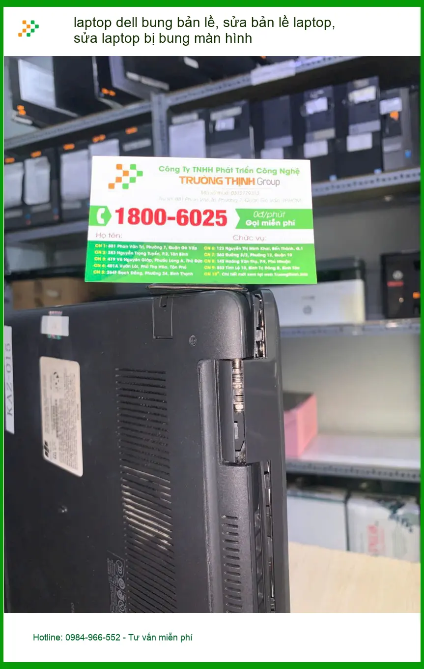 Chú Phúc kinh doanh cà phê sửa laptop bung màn hình Quận Bình Thạnh lấy ngay ảnh thực tế 1