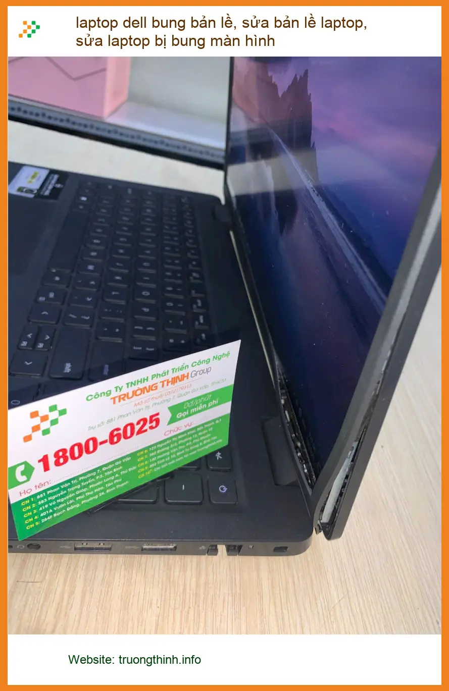 Chú Phúc kinh doanh cà phê sửa laptop bung màn hình Quận Bình Thạnh lấy ngay ảnh thực tế 2