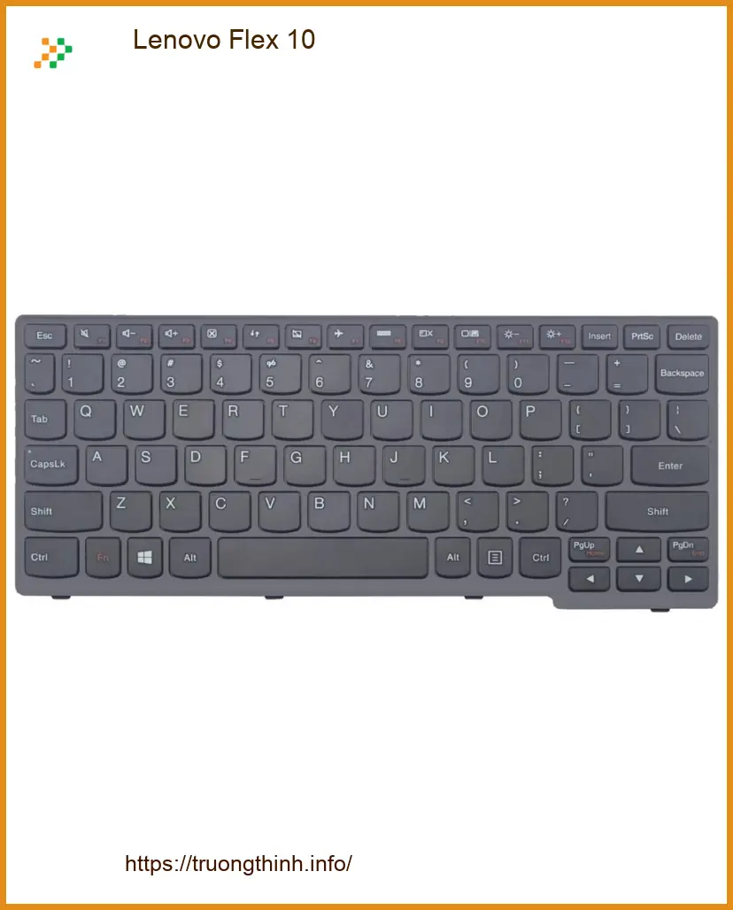 Bàn phím Laptop LENOVO Flex 10 - Thay Bàn Phím Laptop | Trung Tâm Uy Tín