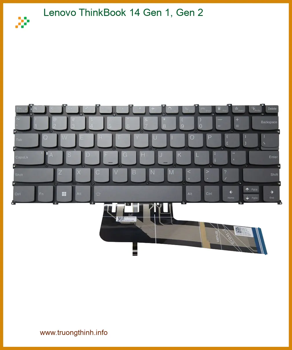 Bàn phím Laptop LENOVO Lenovo ThinkBook 14 Gen 1, 2 - Thay Lấy Liền TPHCM
