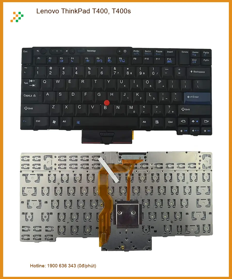 Bàn Phím Laptop LENOVO ThinkPad T400 T400s - Thay Lấy Liền | Cửa Hàng Uy Tín TPHCM