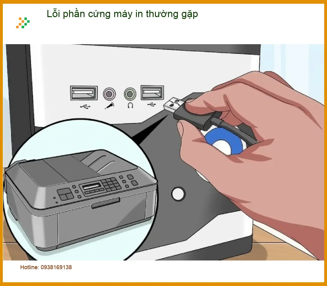 Thủ thuật Máy in Lỗi phần cứng máy thường gặp - Cách tự xử lý tại nhà hiệu quả
