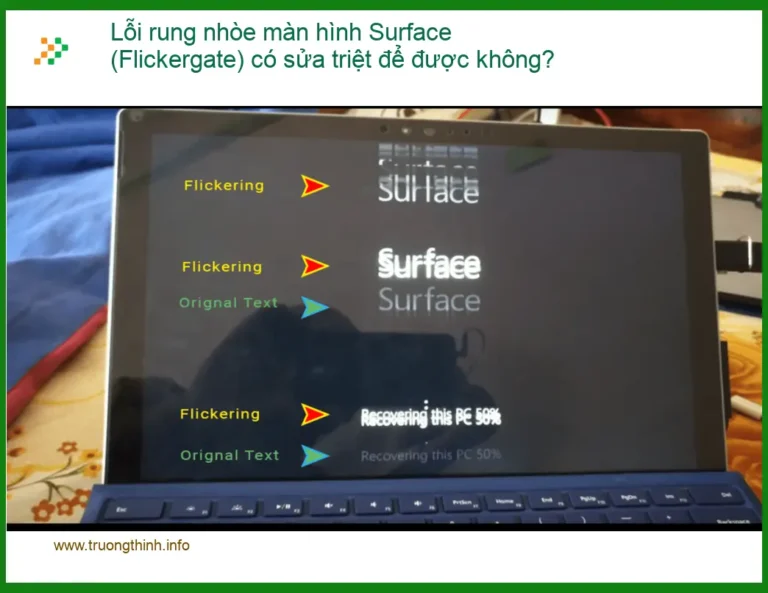 Lỗi rung nhòe màn hình (Flickergate) có sửa triệt để? - Trung tâm hỗ trợ kỹ thuật gần đây