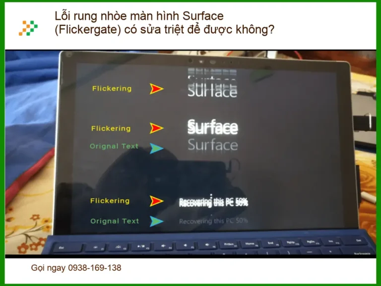Lỗi rung nhòe màn hình (Flickergate) có sửa triệt để? - Trung tâm hỗ trợ kỹ thuật gần đây