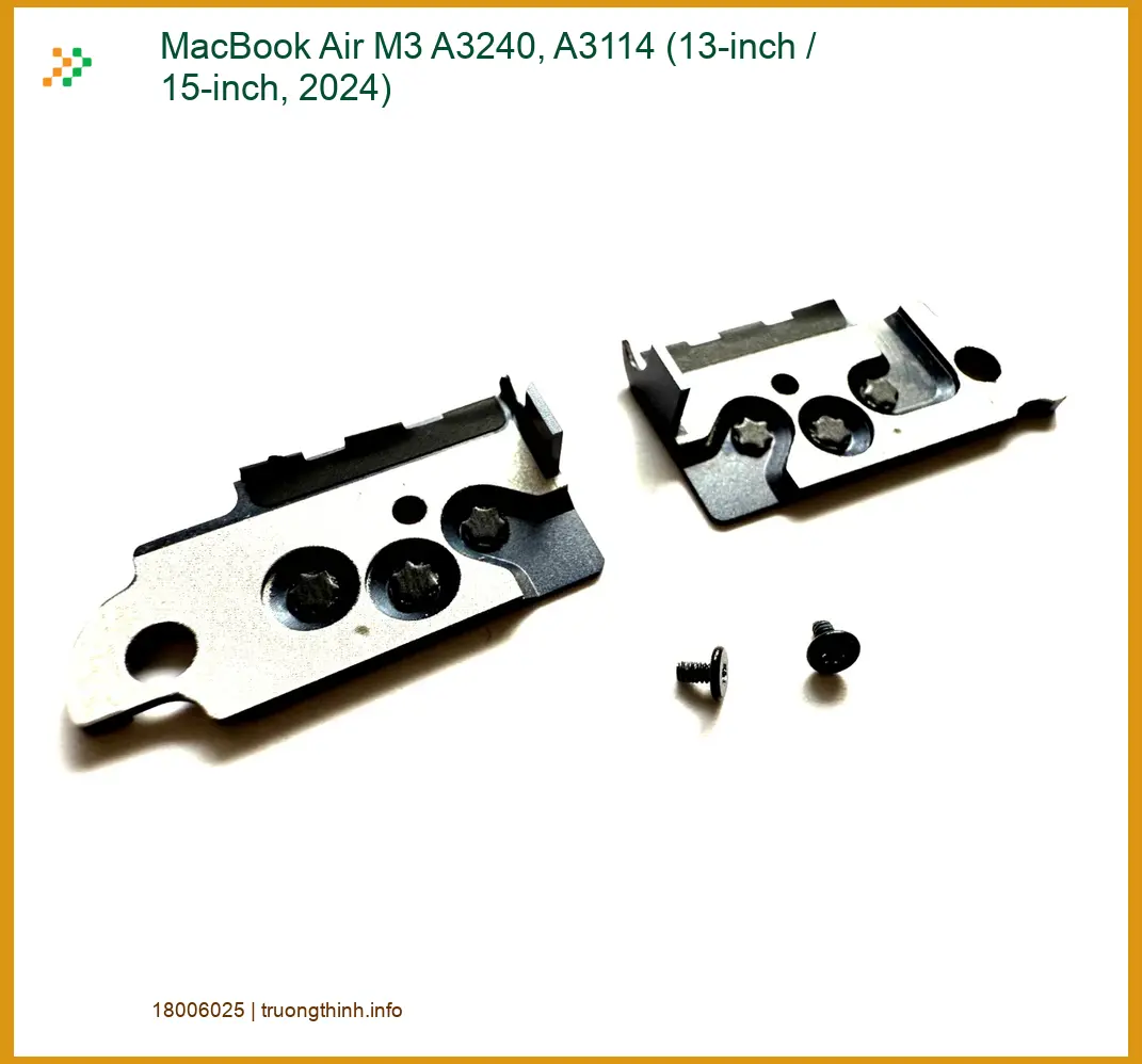 Bản lề Macbook Air M3 A3240, A3114 - Thay Lấy Ngay TPHCM | Giá Rẻ