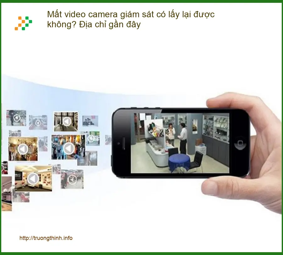 Khôi phục dữ liệu mất video camera: Lấy lại? - Địa chỉ gần đây