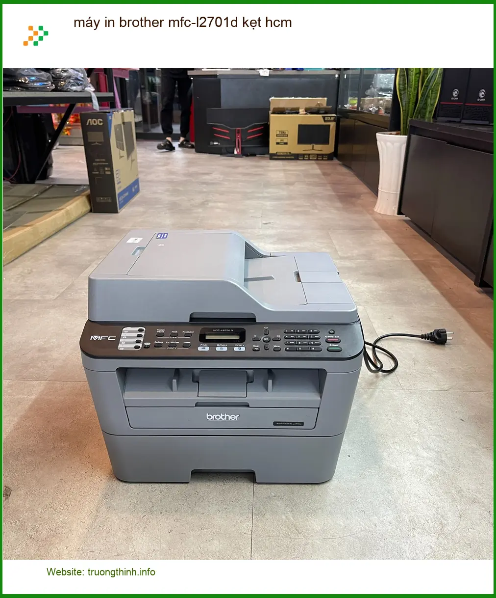Sửa Chữa Nạp Mực Máy In brother mfc-l2701d kẹt TPHCM - Thợ xử lý gấp tận nơi