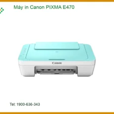 Máy in Canon PIXMA E470 - Bơm Mực Tận Nơi | Giá Rẻ TPHCM