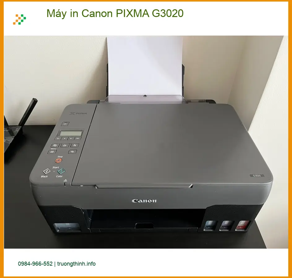 Máy in Canon PIXMA G3020 - Giá Tốt Tại TPHCM | Giao Nhanh Tận Nơi