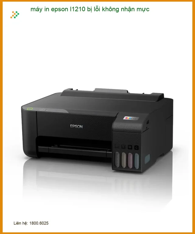 Sửa Máy In Epson L1210 lỗi không nhận mực - Gọi thợ xử lý gấp