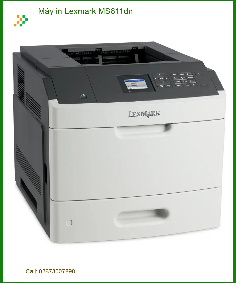 Nạp mực máy in Lexmark MS811dn - Tại nhà TPHCM, Giá rẻ, Nhanh chóng