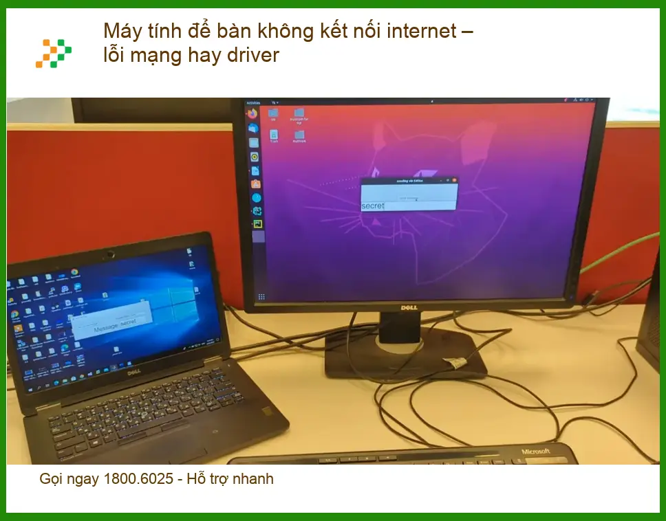 PC Máy tính để bàn không kết nối internet – lỗi mạng hay driver - Trung tâm sửa chữa uy tín TPHCM