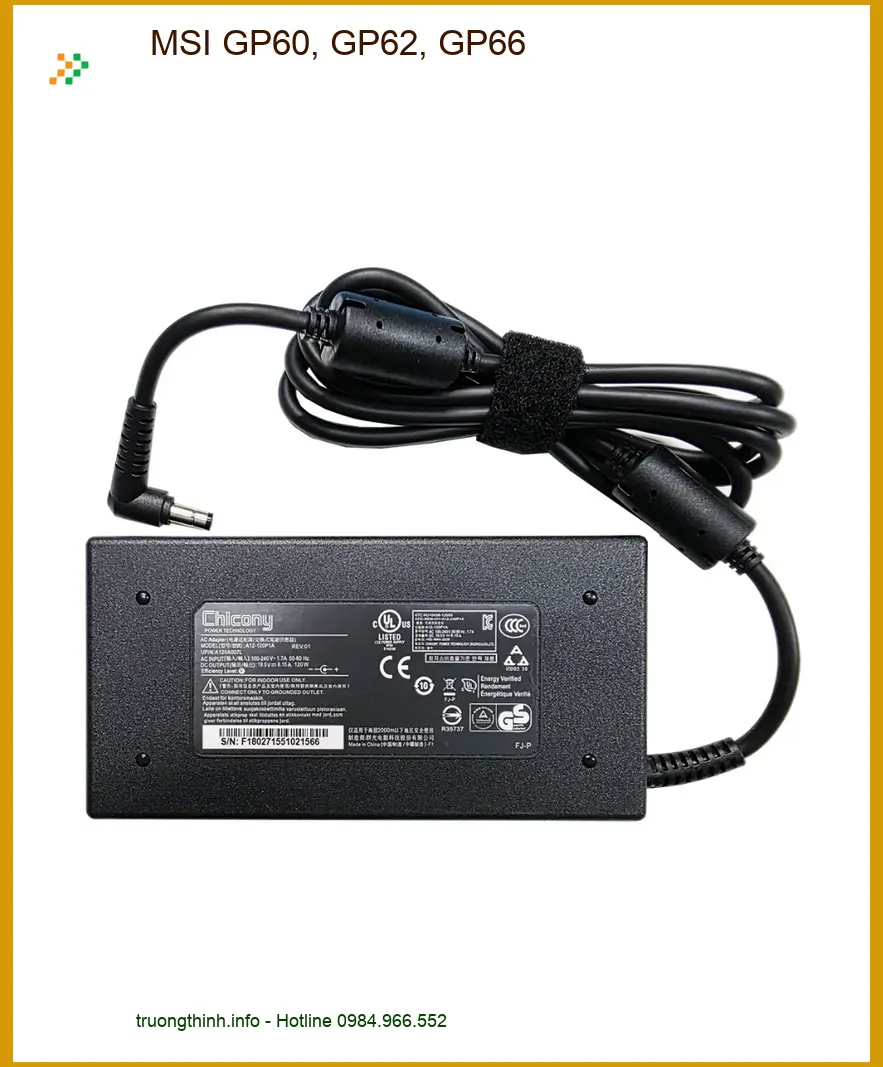 Sạc Laptop MSI GP60 GP62 GP66 - Thay Mới Lấy Liền TPHCM