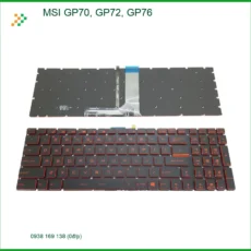 Bàn phím Laptop MSI GP70, GP72, GP76 - Thay Nhanh | Giá Rẻ TPHCM