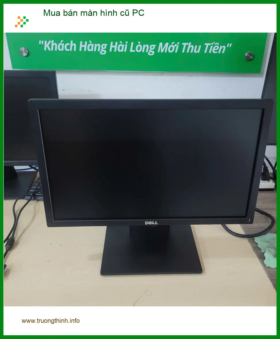 Chỗ mua bán màn hình cũ PC Quận Tân Bình - Cô Thanh chủ tiệm cà phê tin dùng