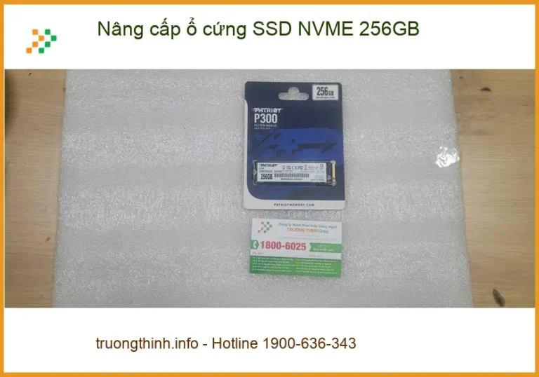 Chị Minh kinh doanh online cần nâng cấp SSD NVME 256GB ở Quận Bình Tân - Uy tín