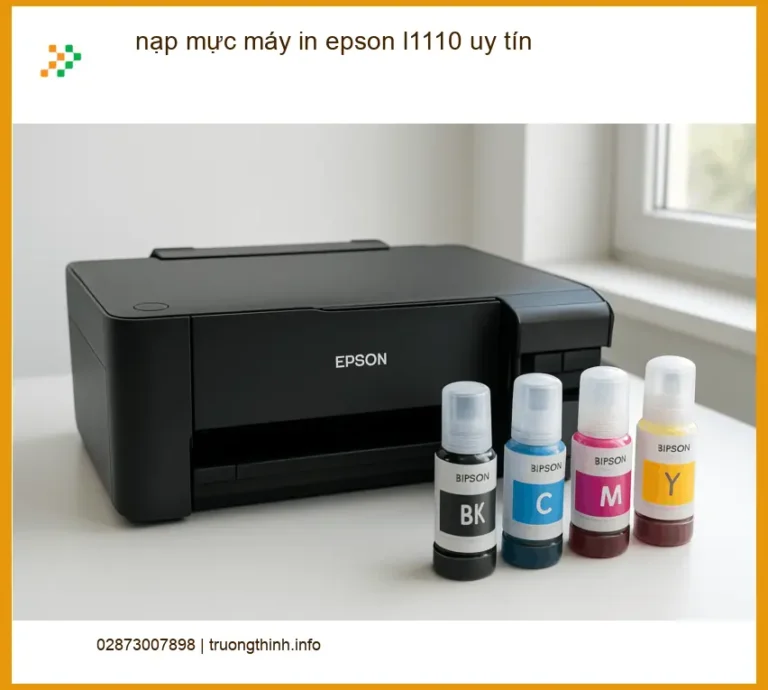 Sửa Chữa Nạp Mực Máy In Epson L1110 Tận Nơi - Thợ Đổ Mực Nhanh Giá Rẻ