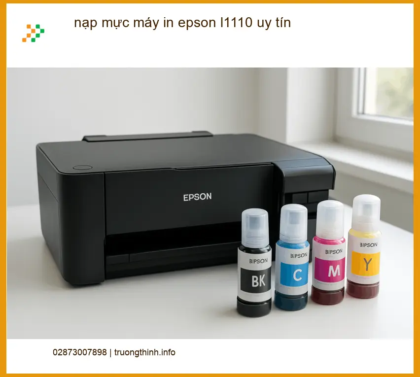 Sửa Chữa Nạp Mực Máy In Epson L1110 Tận Nơi - Thợ Đổ Mực Nhanh Giá Rẻ