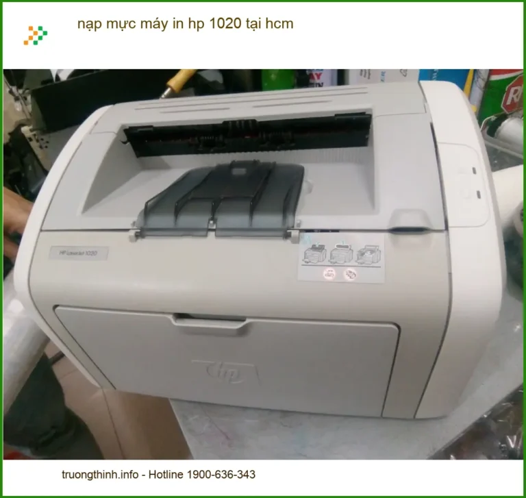 Sửa chữa nạp mực máy in HP 1020 tận nơi HCM - Điện thoại công ty xử lý gấp