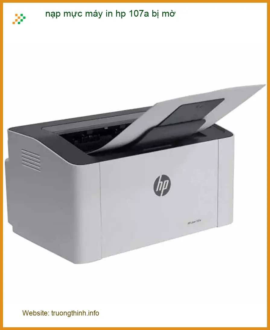 Sửa Chữa Nạp Mực Máy In HP 107a Bị Mờ Tận Nơi - Thợ Xử Lý Gấp
