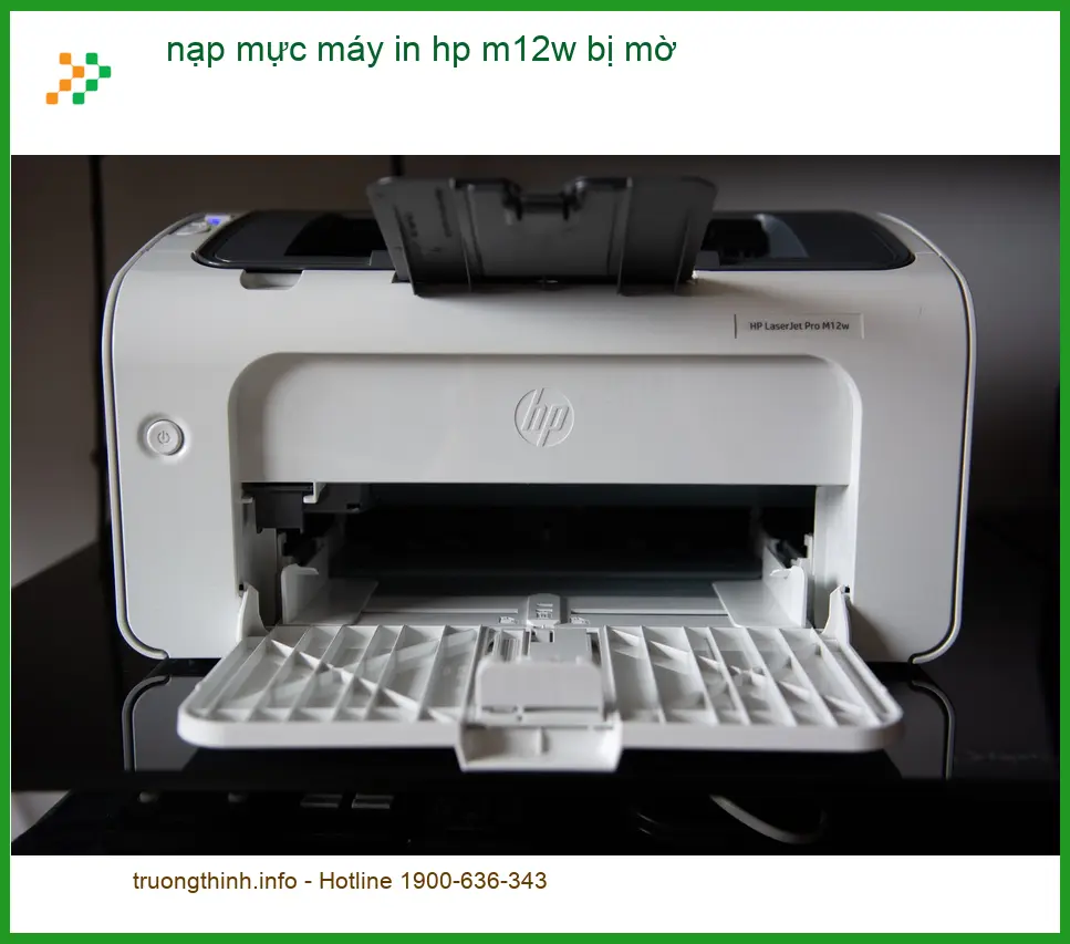 Sửa Chữa Nạp Mực Máy In hp m12w bị mờ tận nơi - Điện thoại công ty xử lý gấp