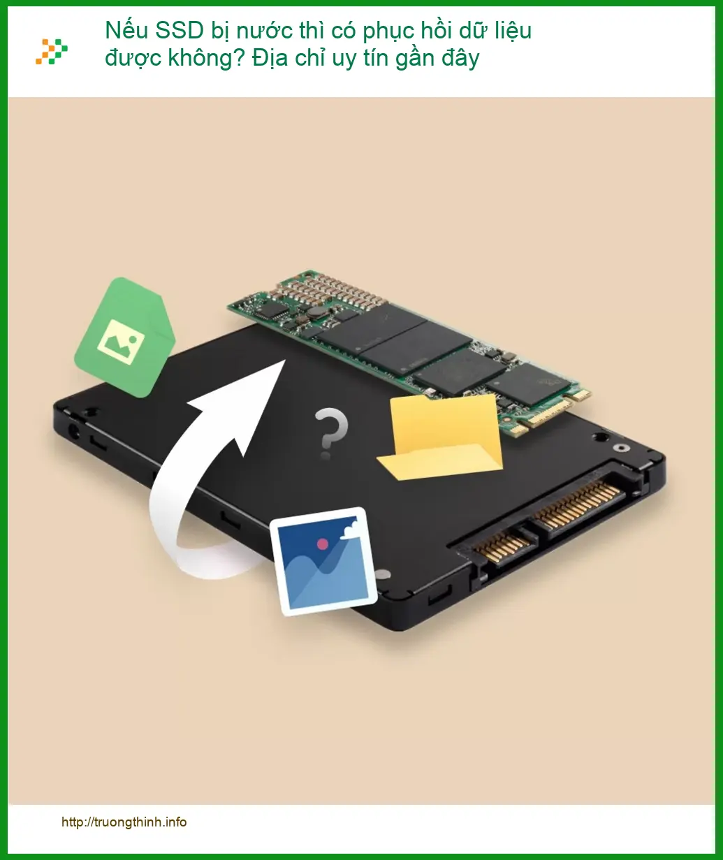 Khôi Phục Dữ Liệu Nếu SSD bị nước có được không? - Trung tâm cứu dữ liệu uy tín TPHCM