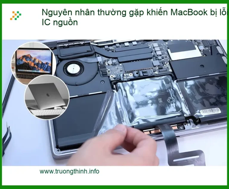 Macbook lỗi IC nguồn: Nguyên nhân & Trung tâm hỗ trợ gần đây