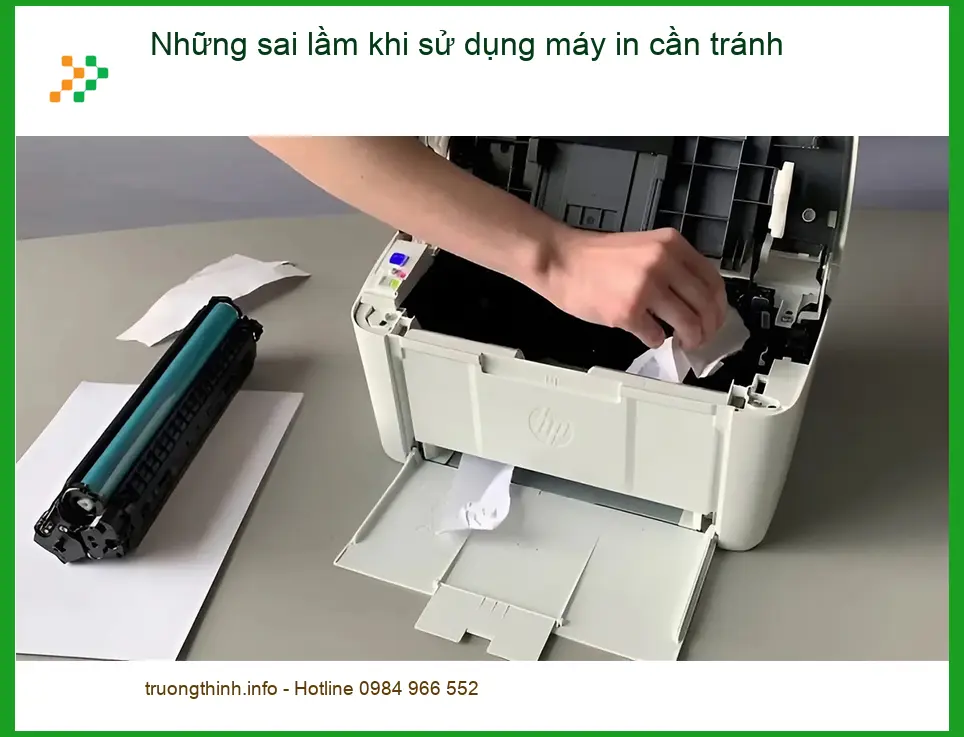 Thủ thuật Máy in: Sai lầm cần tránh - Cách tự xử lý tại nhà